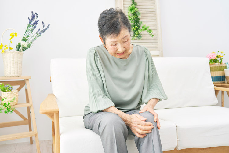 膝の痛みのイメージ写真